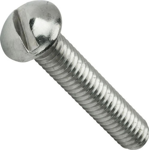 Polished Finish Mild Steel Round Head Machine Screws For Industrial