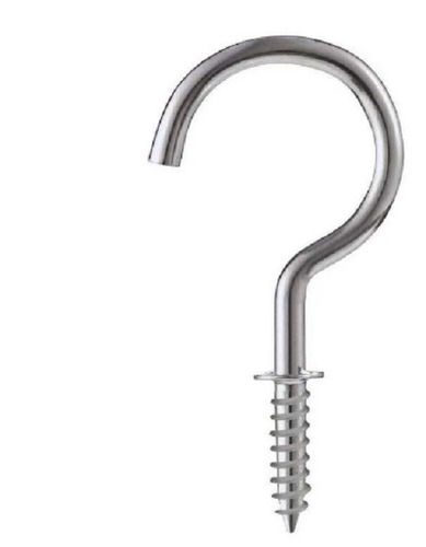 5 Inch Polished Finish Corrosion Resistant Stainless Steel Wall Mounted Hook For Home 