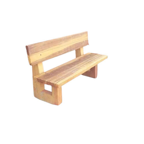 Termite Resistant Wooden Outdoor Garden Bench With 60Mm Thickness Carpenter Assembly