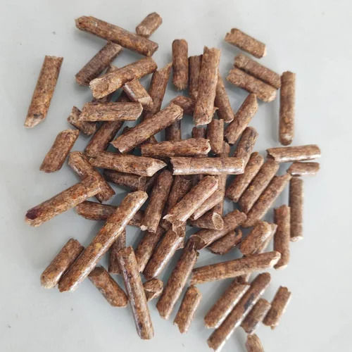 Wooden Round Natural Biomass Pellet For Industrial