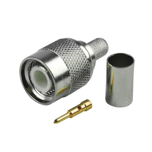 1.5 Mm Stainless Steel Body Single Phase Lmr Cable Connector For Frequency Signals Length: 00 Inch (In)