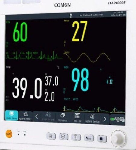 12.1 Inch Touch Screen Display Ce Approved Patient Monitor (8000F) Age Group: For Adults