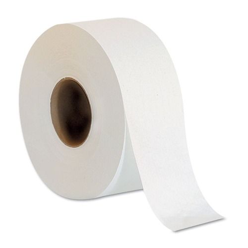 2.3 Mm Thick 100 Meter Disposable Plain Paper Tissue Jumbo Roll Application: Travel