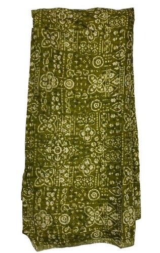 2.5 Meter Chanderi And Rayon Printed Kurti Fabric For Women Application: Construction