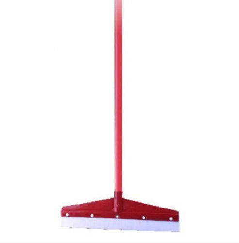 Red 21 Inches Rubber And Plastic Floor Wiper For Floor Cleaning