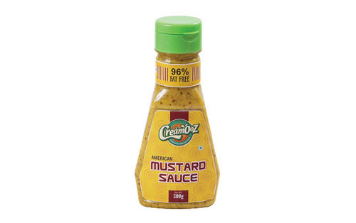 300 Grams Eggless Fat Free American Style Mustard Sauce Additives: No