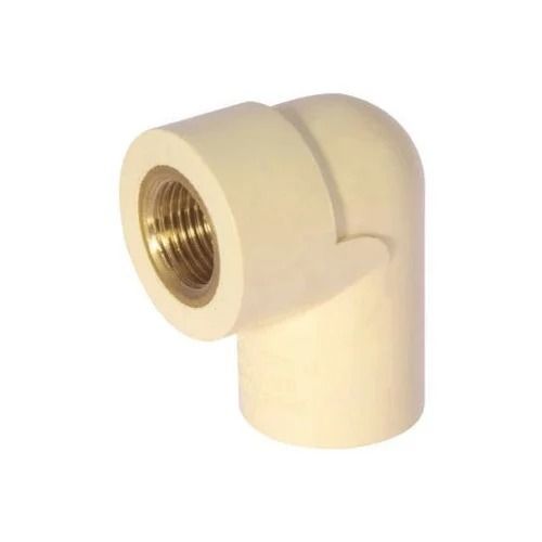 Golden 4 Inches Chlorinated Poly Vinyl Chloride Plastic Pipe Elbow 