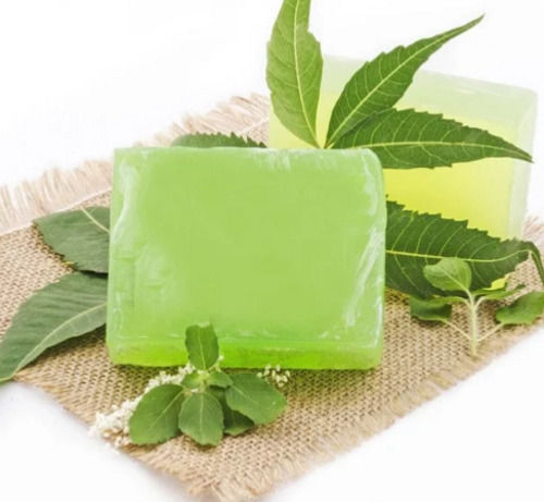 4x3 Inches Middle Foam Fresh Fragrance Neem Bath Soap Bar