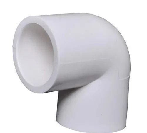 White 60 Degree Celsius Un Plasticized Polyvinyl Chloride Pipe Fitting 