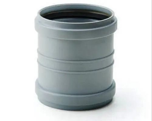 Gray 75 Mm Poly Vinyl Chloride Plastic Body Pipe Socket 