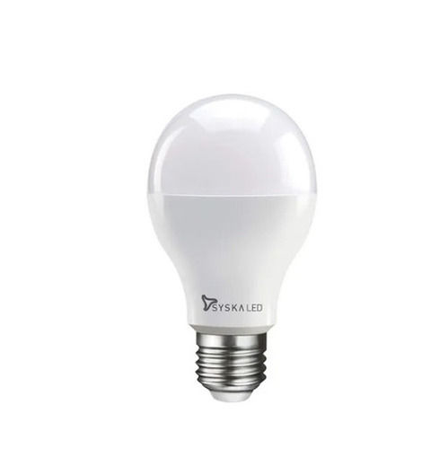 900 Lm Luminous Round Polycarbonate Led Bulb For Outdoor And Indoor Body Material: Aluminum