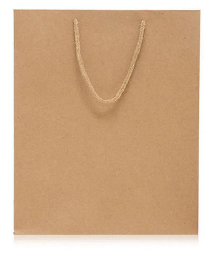 Customized Open Style Kraft Paper Loop Handle Bags 