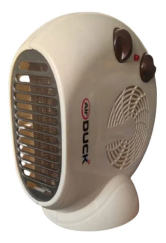 White Portable 250 Watt Plastic Body Based Single Phase Electric Air Heater