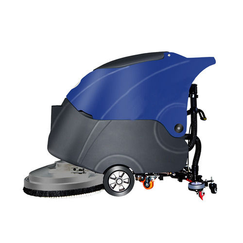 Portable Single Disc Walk Behind Floor Scrubber Machine Cold Water Cleaning