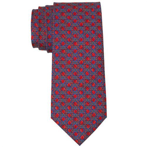 Printed Cotton Tie Carry With Coat Suit For Formal Use