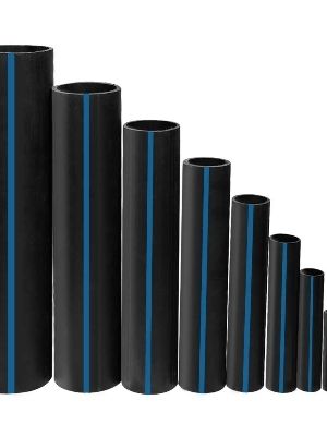 Round Black Hdpe Pipe Length: 6 Mtr