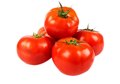 Round Pure And Natural Fresh Tomatoes With Four Days Shelf Life 