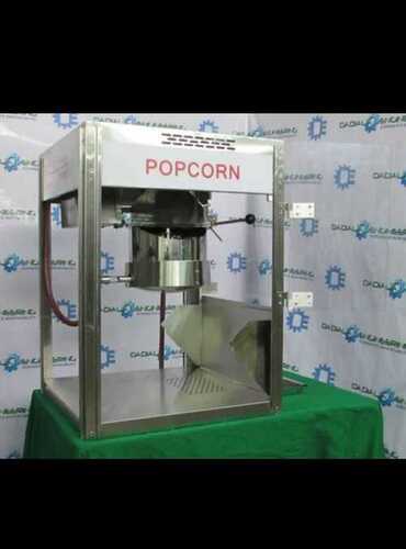 Stainless Steel Electric Automatic Popcorn Machine For Commercial Use