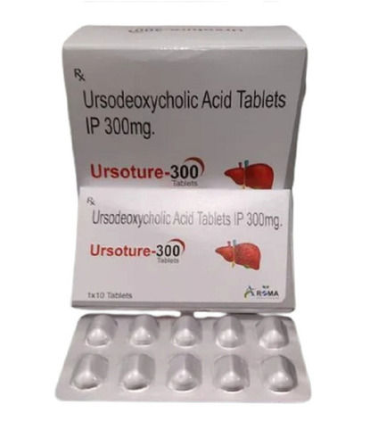 Ursodeoxycholic Acid 300 Mg Tablet For Primary Biliary Cholangitis