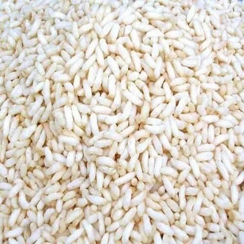 White Organic Plain Puffed Rice For Cooking