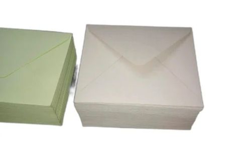 White Square Plain Paper Envelope For Gifting And Parcel Use