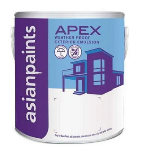 10 Liter Smooth Texture Weather Proof Acrylic Exterior Paint Moisture (%): 16%