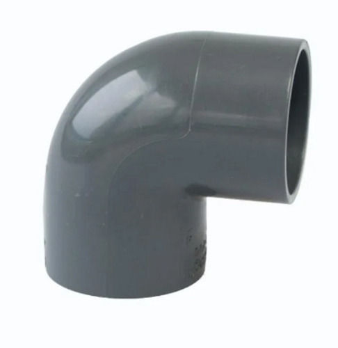 Grey 110 Mm 36 Mpa Round Polished Pvc 90 Degree Elbow