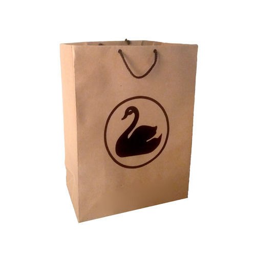 20x24 Inches Disposable Flexiloop Handle Offset Printed Paper Bag 