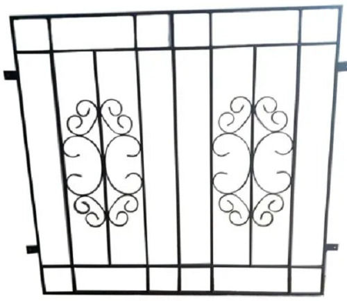 Premium Black Mild Steel Window Grill in Anand at best price by