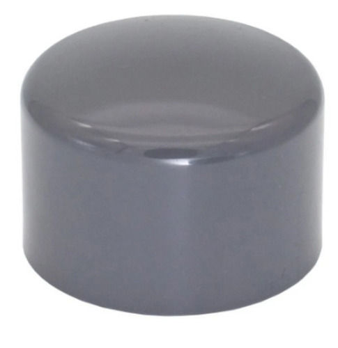 5 Inches Round Plain PVC End Cap For Pipe Fitting Use