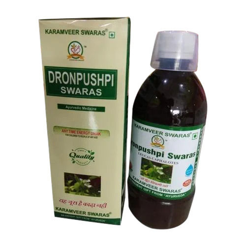 500 Milliliter Dronpushpi Swaras Ayurvedic Syrup With 24 Months Shelf Life  Age Group: For Adults