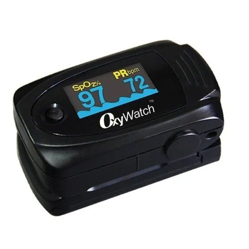 Abs Plastic 58X35X30 Milimeters Portable Oled Finger Pulse Oximeter