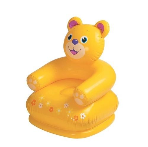 74X64X65 Centimeters Air Filling Rubber Inflatable Chair For Kids Room No Assembly Required