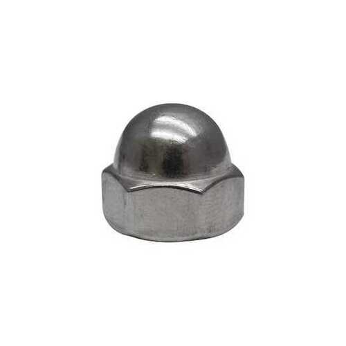 Silver 8 Grams Corrosion Resistance Polished Stainless Steel Dome Nut