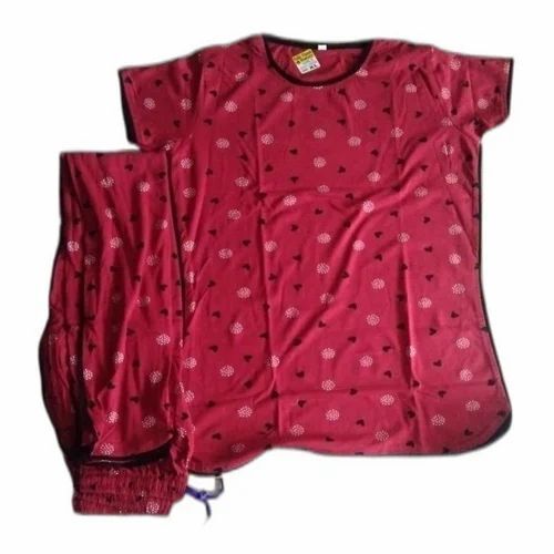 Comfortable And Breathable Purple Full Sleeves Polyester Ladies