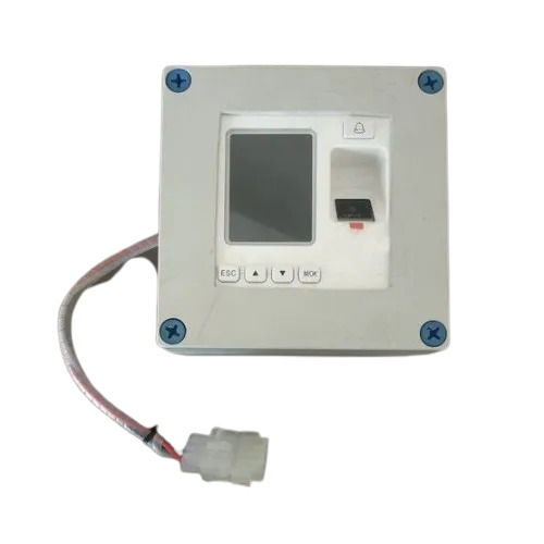 Simple Installation Rectangular Fingerprint Identification Aluminum Plastic Biometric Access Control