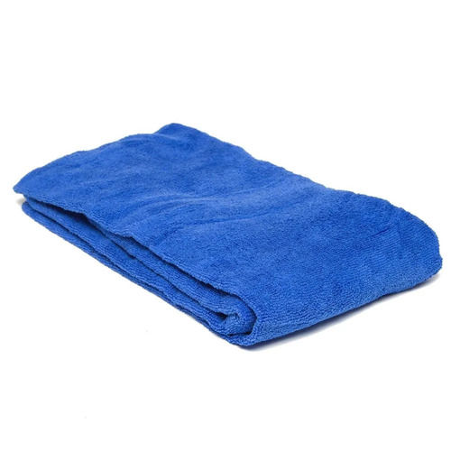 Washable Rectangular Soft Plain Dyed Microfiber Towel For Car Cleaning