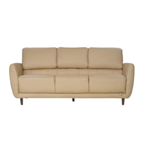 18.3 Kilograms Rectangular Modern 3 Seater Sponge Leather Sofa