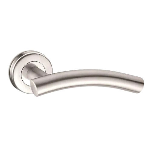 Silver 180 Gram 5 Inches Polished Finish Corrosion Resistance Stainless Steel Door Handle