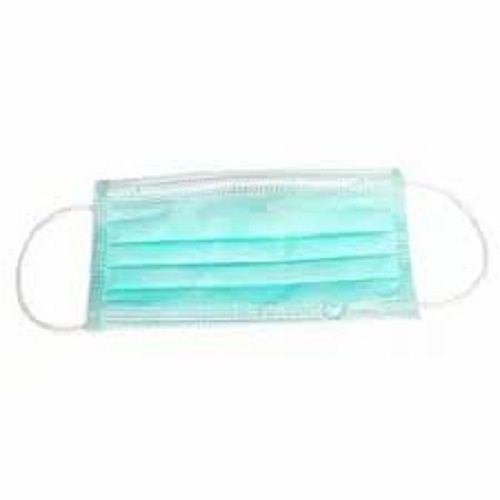 Anti Pollution and Surgical Breathable Skin Friendly Non-Woven Disposable Blue Face Mask With Ear Loops