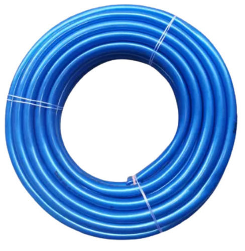 Blue 30 Meter And 5Mm Round Seamless Pvc Garden Pipe