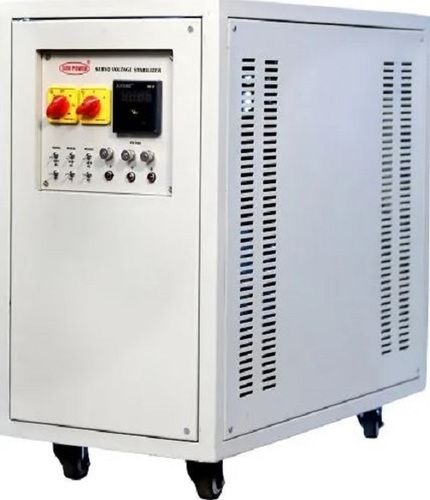 440 Volt Three Phase Servo Voltage Stabilizer With Wheels Ambient Temperature: 30 Celsius (Oc)