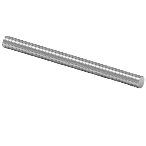 Silver 6 Mm Thick Polished Finish Rust Proof Tmt Steel Bar For Construction