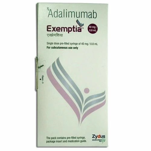 Adalimumab Exemptia Injection 40 Mg/0.8 Ml