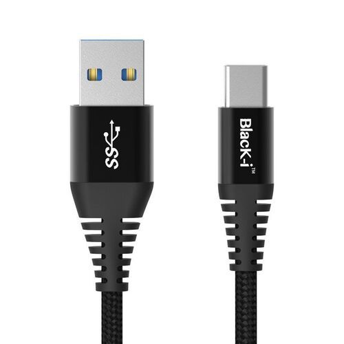 Black-i USB 3.0 TO TYPE-C CABLE 2 METER (5GBPS) - BI-U3TC200