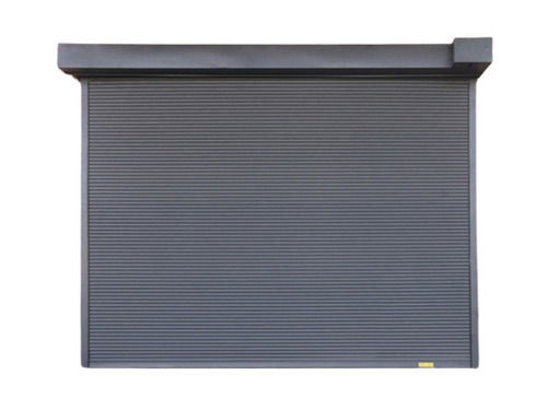 Grey Corrosion Resistant Exterior Automatic Stainless Steel Rolling Shutter