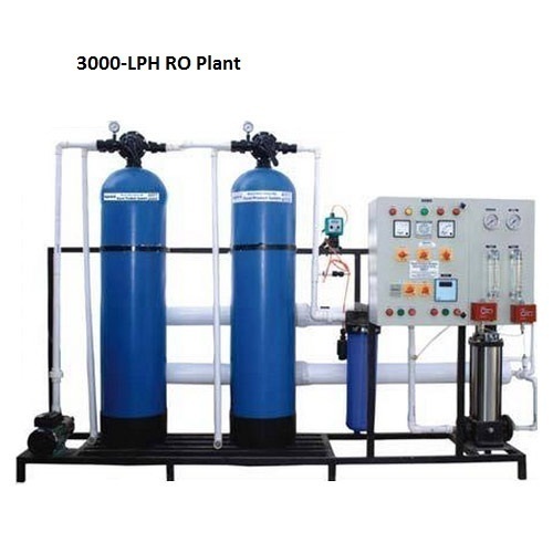 Electric 3000 Lph Reverse Osmosis Plant For Commercial Use General Medicines