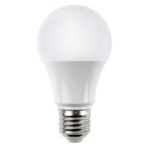 White Lightweight Ceramic Round Shape 3 Watt Led Bulb 