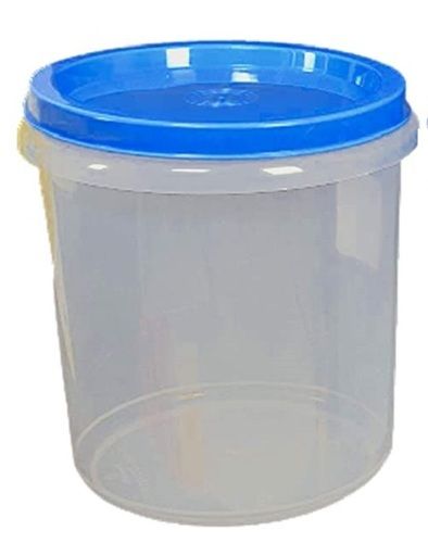 Smooth Surface Transparent Round Polyethylene Terephthalate Plastic Container