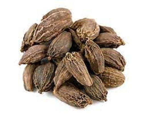 Brown Strong Spicy Aroma And Flavor Dry And Organic Black Cardamom 